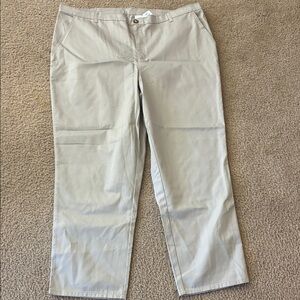 Just My Size Light Tan Straight Leg Pants